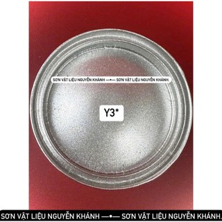 Y3-sơn xịt samurai màu bạc kim loại (yamaha)