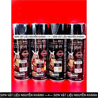 Y3-sơn xịt samurai màu bạc kim loại (yamaha)