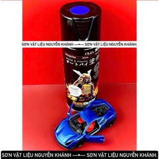 H325-sơn xịt samurai xanh dương wave