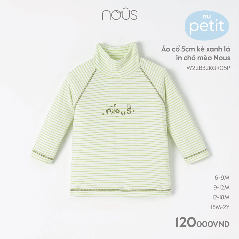 áo giữ nhiệt Nous chính hãng chất petit