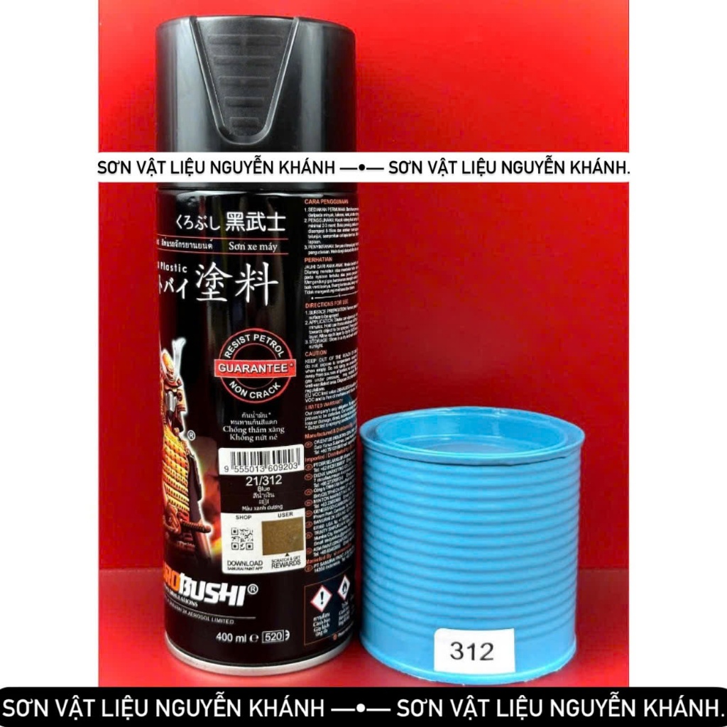 Sơn Samurai màu xanh da trời - 21/312