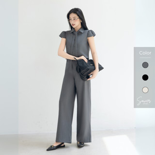 Quần tây nữ lưng cao ống suông rộng công sở trẻ trung - Dany relaxed fit pants