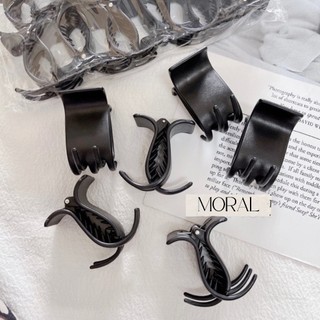 Set 12 Kẹp Tóc Càng Cua 3 Răng 5 Răng Tạo Xoăn Nhẹ Phong Cách Hàn Quốc - Moral Store