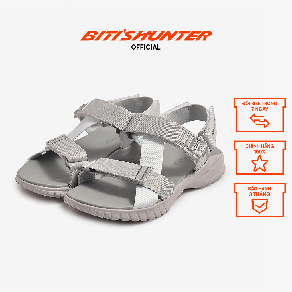 Sandal Bé Trai Biti's Hunter HEB000100XAM (Xám)