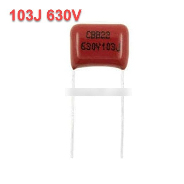 Túi 25 cái 103J 630V TỤ ĐỎ CBB22 CBB 630V 103 0.01UF - CF8
