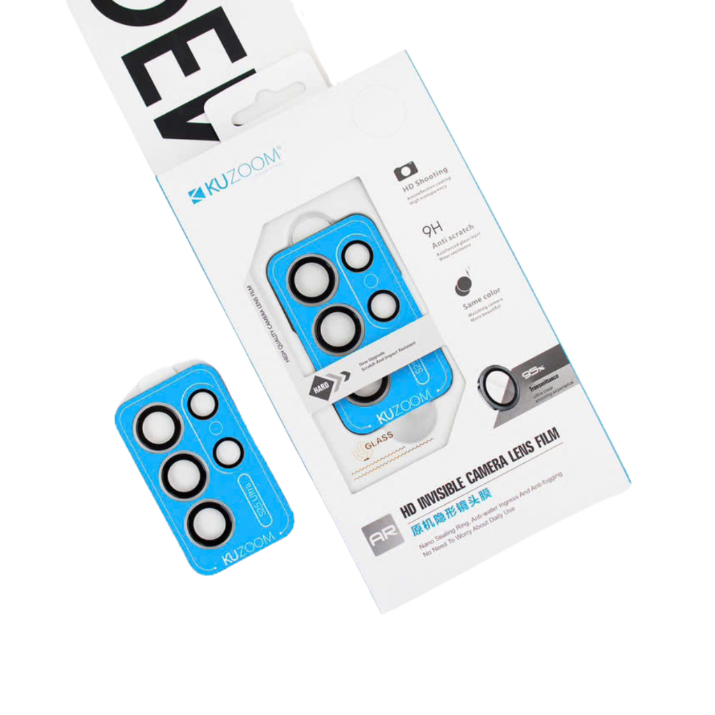 Cường lực camera Kuzoom trong suốt dành cho dòng điện thoại Samsung