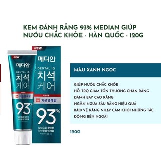 Kem đánh răng MEDIAN Dental IQ 93% Toothpaste