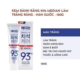 Kem đánh răng MEDIAN Dental IQ 93% Toothpaste