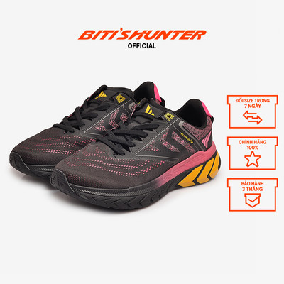 Giày Chạy Bộ Nam - Nữ Biti's Hunter Running HSM004800DEN/HSW004800DEN (Đen)