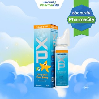  Dung dịch vệ sinh mũi XP cho bé dưới 6 tuổi  Chai 50ml  - ĐỘC QUYỀN PHARMACITY 