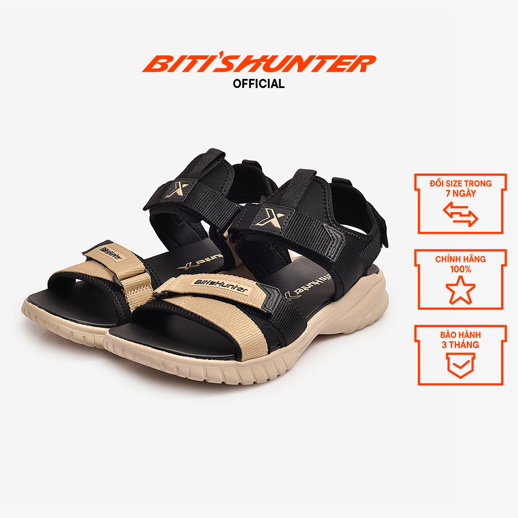 Sandal Nam Biti's Hunter HEM000900KED (Kem đậm)