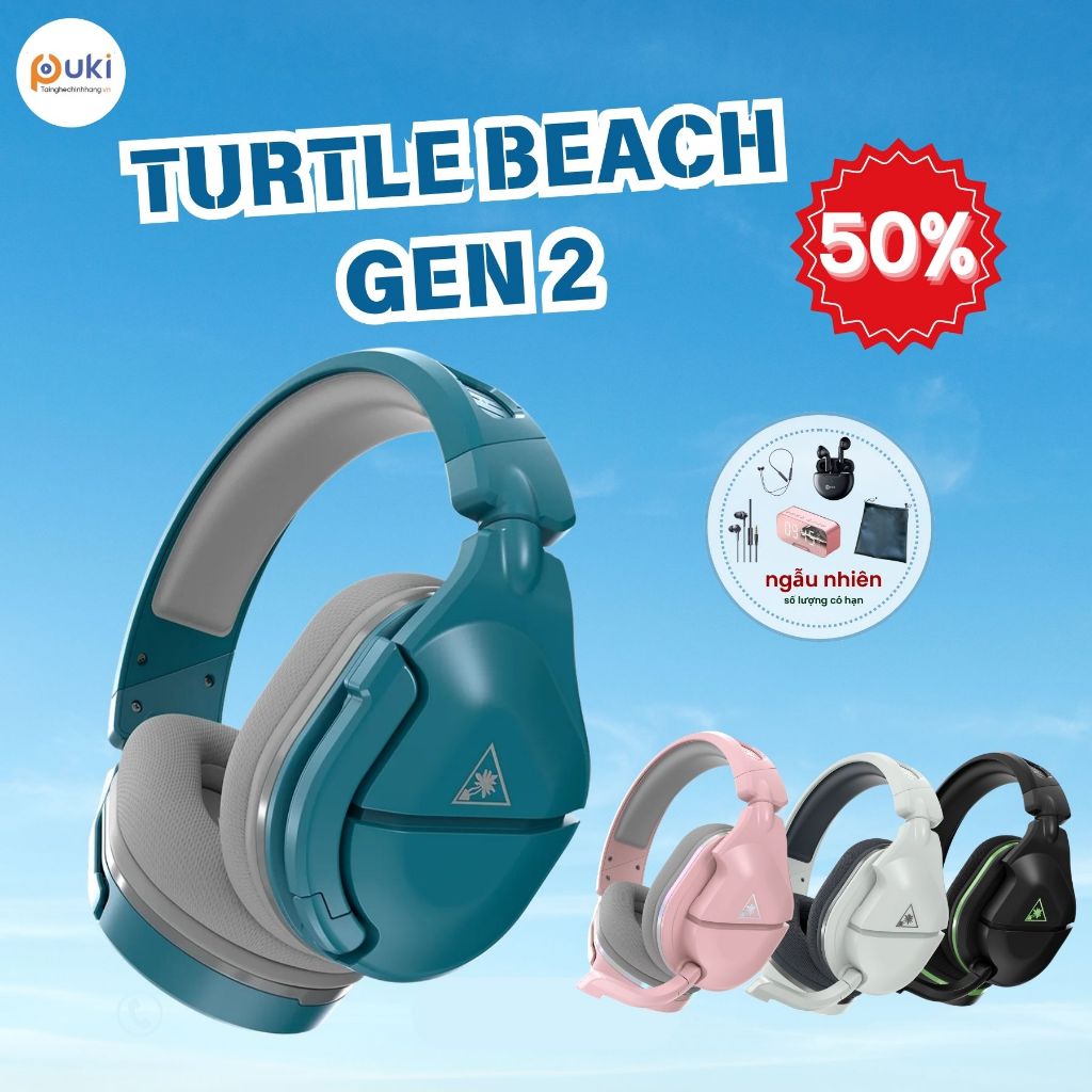 Tai nghe bluetooth, tai nghe gaming Turtle Beach Stealth 600 Gen 2 Wireless Gaming Headset