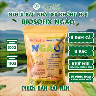 Men vi sinh hữu cơ BioSofix Ngáo xử lí rác thải, tạo thành phân bón dinh dưỡng cho đất và cây trồng.
