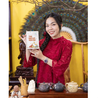 Trà Gạo Lứt Hoa Cúc, Trà Thảo Mộc Hỗ Trợ Eo Thon, Dáng Đẹp, Mát Gan, Tăng Cường Sức Khoẻ Bảo Ngọc Aerobic