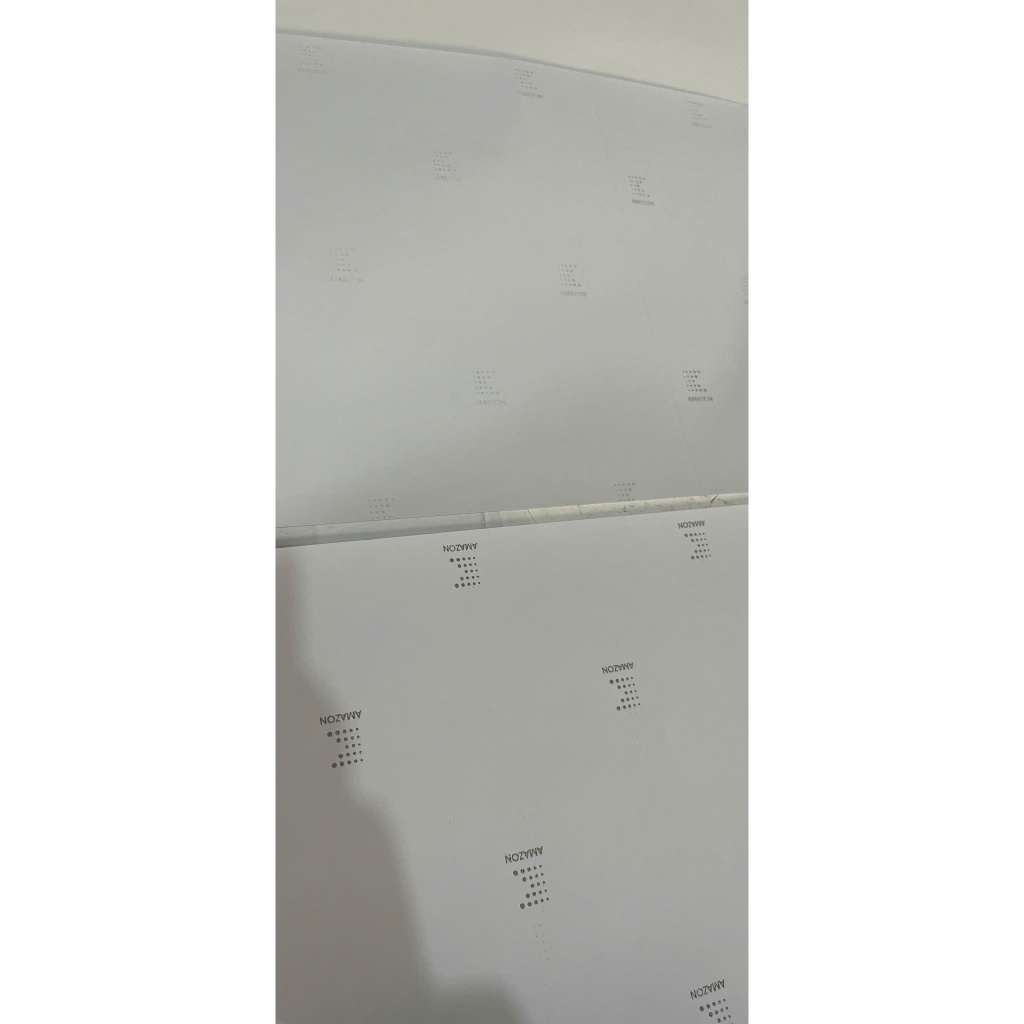 (100 tờ/xấp) Decal nhựa in tem chống nước, mặt trắng mờ kt A3, A3+.. dùng in nhanh máy in laser KONI