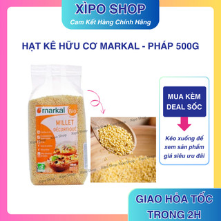Hạt kê tách vỏ hữu cơ bio markal pháp