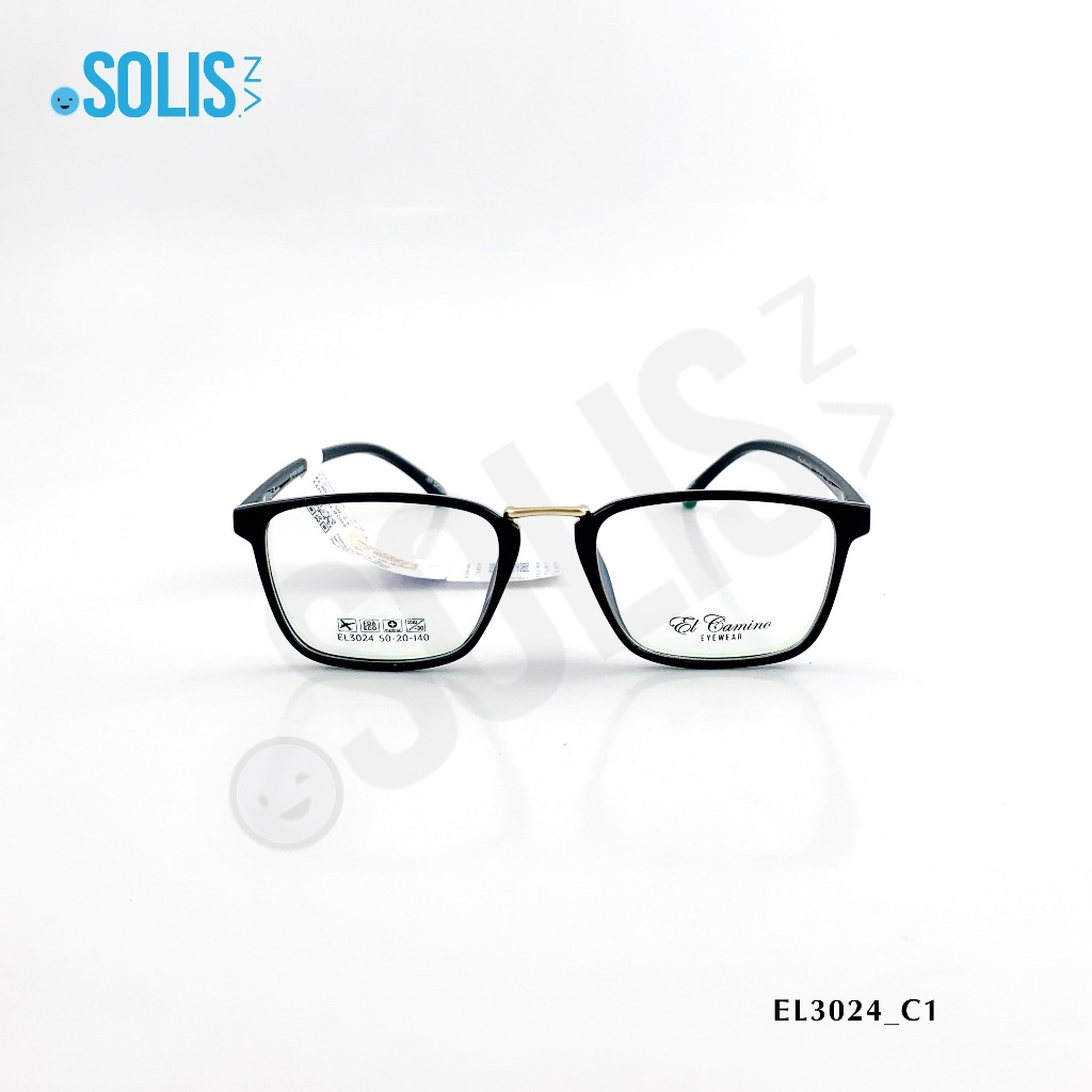 KÍNH ELCAMINO (F) EL3024_50 - GỌNG KÍNH NHỰA HIỆU EL CAMINO EL3024 KÍCH THƯỚC 50-20-140