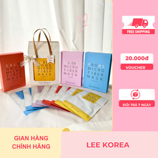   Hàng công ty có tem phụ  Mặt nạ 3 bước Be Balance Micro Fiber Mask hộp 10m. 