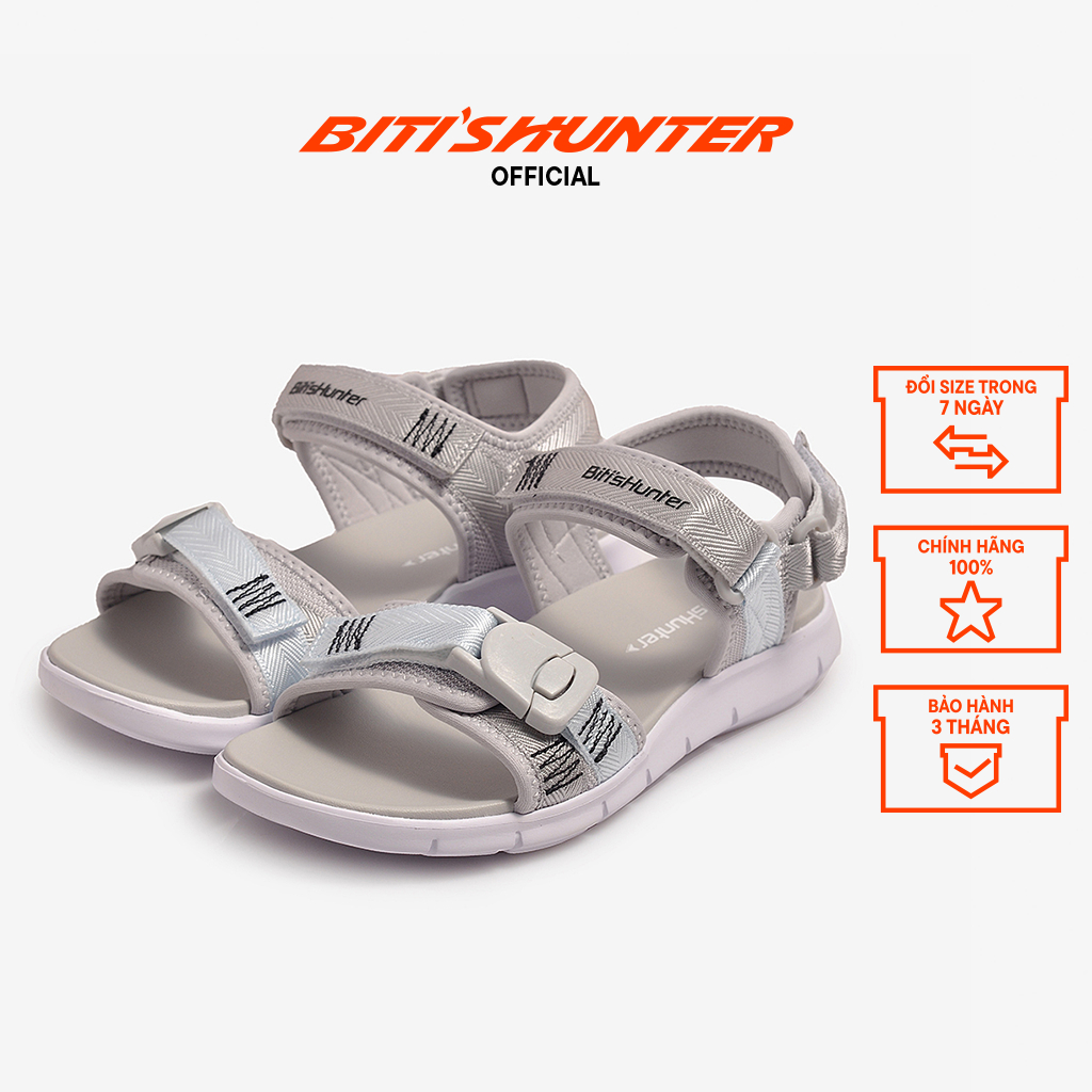 Sandal Nữ Biti's Hunter HEW001000XAL (Xám lợt)