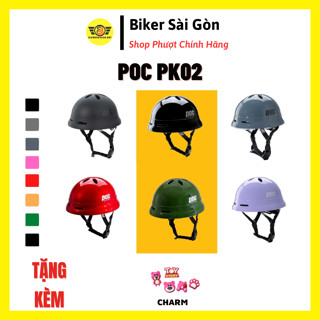 Mũ Bảo Hiểm Thể Thao Nón POC PK02 Đủ Size S, M, L Nón Nửa Đầu Nam Nữ, Trẻ Em - Biker Sài Gòn