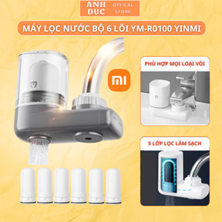 Bộ Lọc Nước Tại Vòi Xiaomi Youpin YINMI YM-R0100,Khử Clo,Chống Bùn,Tảo-Cát Bụi Mịn,Lõi Lọc Gốm 5 Lớp Lọc Sạch và An Toàn