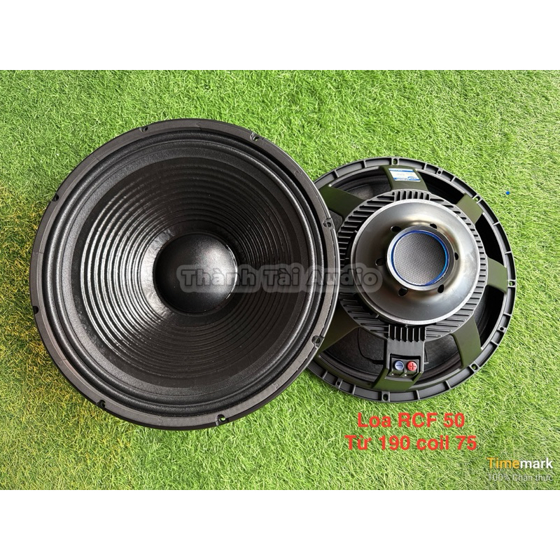 Bass 50 RCF, sườn nhôm, từ 190, coil 75, màng chống nước, nhập khẩu, cao cấp (1 cái)