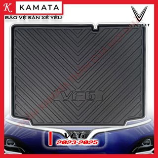 Thảm lót cốp xe ô tô Vinfast VF6 2023-Nay chất liệu TPV cao cấp mới nhất (lót cốp dưới) KAMATA