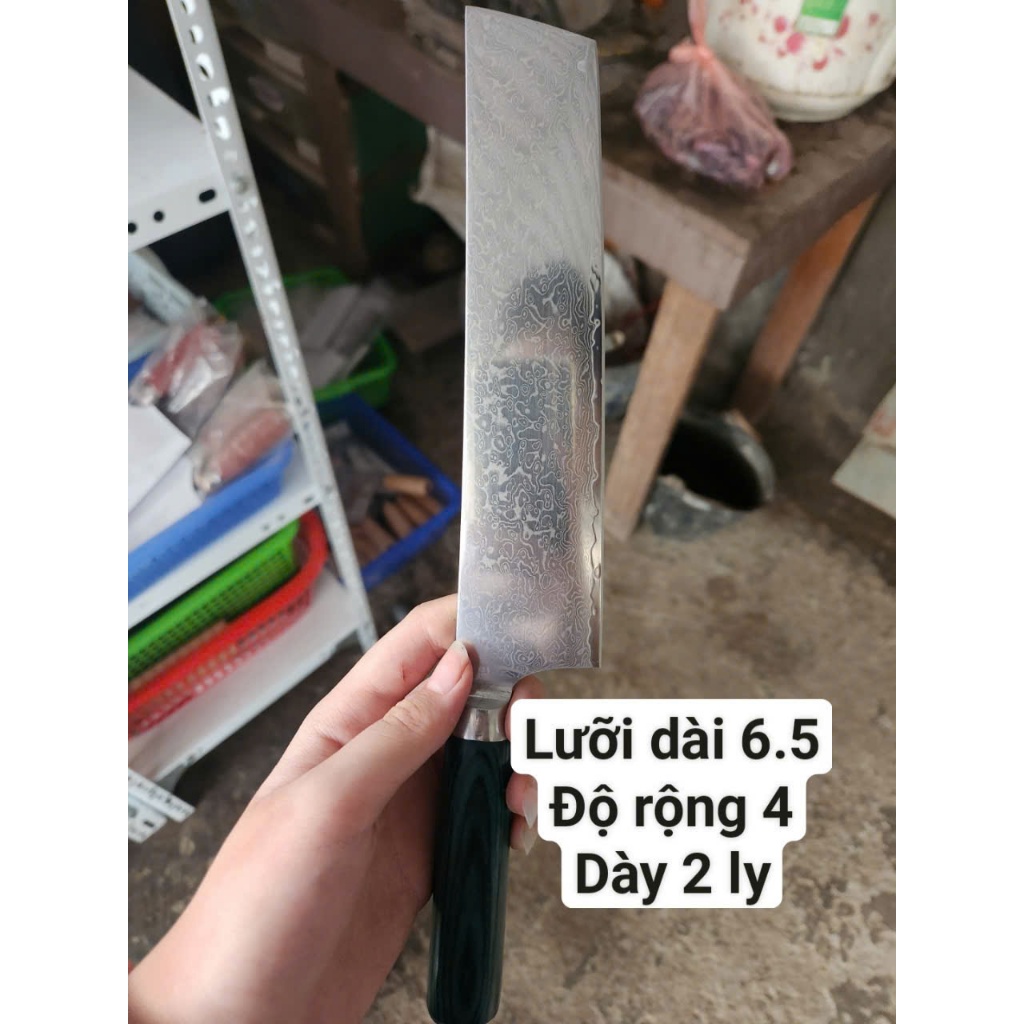 dao nakiri  damacus vg10 nhật bản