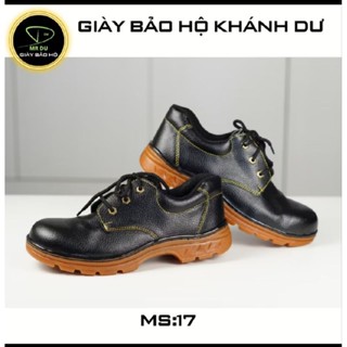  Giày bảo hộ lao động BH 08-02k đế kép chống đinh Ms16. đế vàng 3 nút 