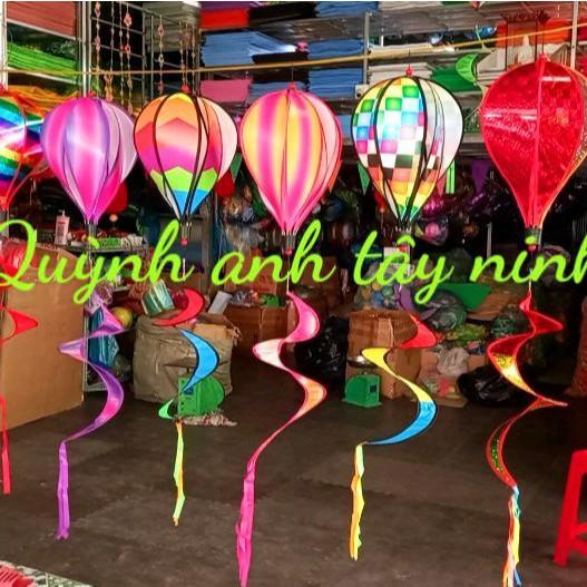 Khinh khí cầu bằng nhựa dài 1.3m thích hợp treo ngoài trời, đồ chơi trang trí, phụ kiện lớp học, tiể