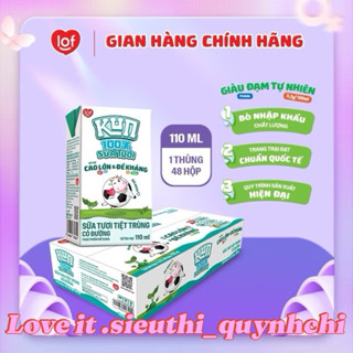 Thùng sữa tươi trắng kun 110ml*48H 