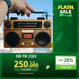 Đài FM Radio  FP-2382-S bắt được Bluetooth kết nối USB thẻ nhớ full chức năng âm thanh cổ điển có năng lượng mặt trời