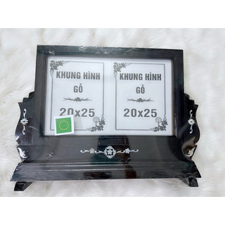 Khung hình thờ đôi để 2 hình có kích thước(20x25)(20x30)