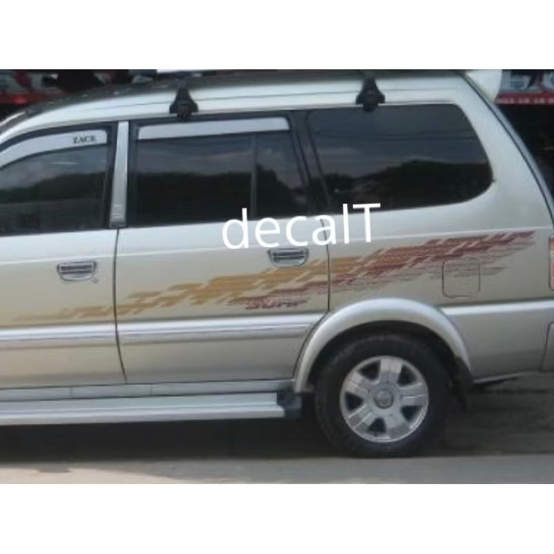 Tem Dán Sườn Xe Zace Surf 2003 2004 2005. Tem Dán Sườn Xe Zace Surf. Tem Dán Chân Xe Zace Surf