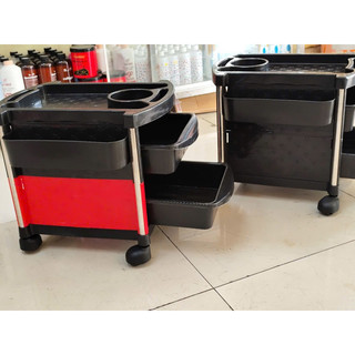 xe đẩy nail 3 tầng nhỏ gọn giành cho tiệm nail