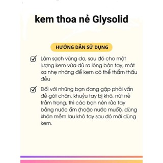 Kem nẻ Glysolid Hautbalsam, 100 ml của Đức
