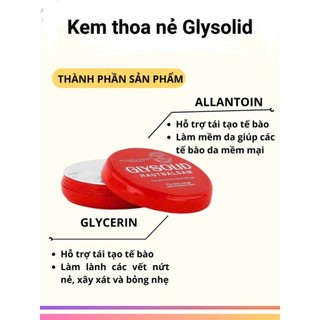 Kem nẻ Glysolid Hautbalsam, 100 ml của Đức