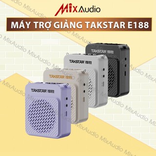 Máy Trợ Giảng TAKSTAR E188, Công suất 10w,Bluetooth 5.0, Loa Nhỏ Nhẹ, Giành Cho Giáo Viên, Hướng dẫn Viên