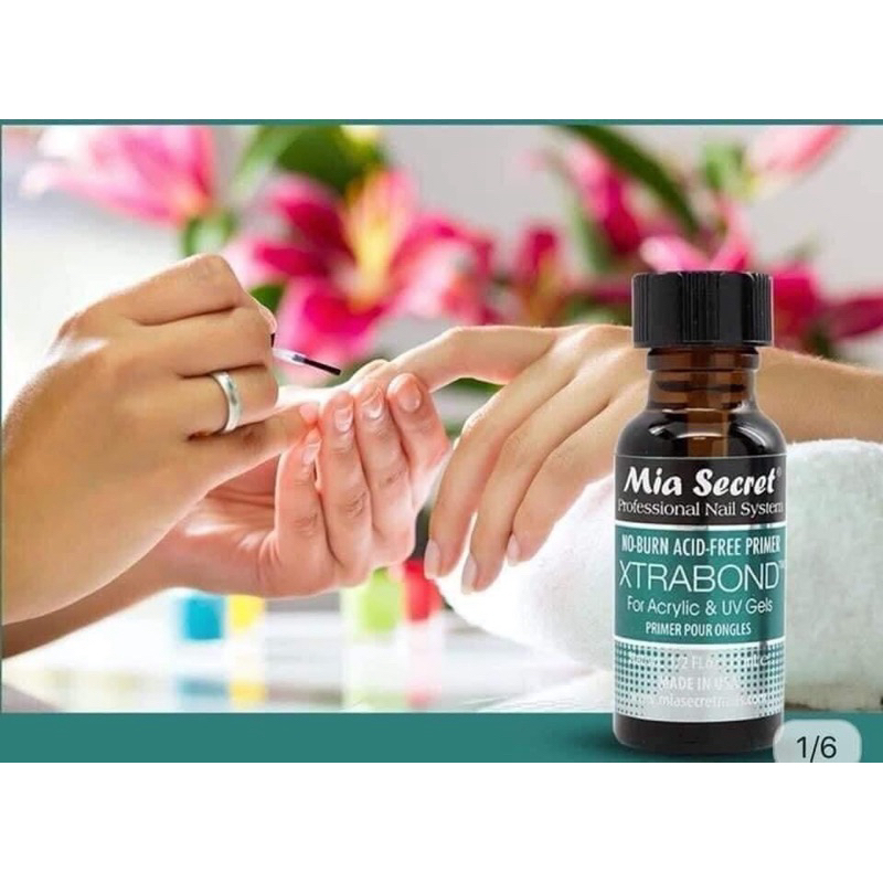 Primer Mỹ MIA SECRET dùng kiềm dầu đắp bột móng nail