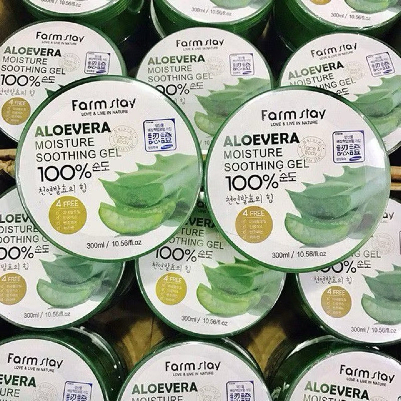 Gel nha đam dưỡng da 100% cấp ẩm dưỡng da