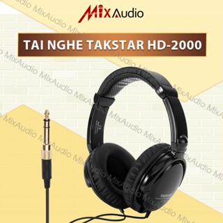 [CHÍNH HÃNG] Tai Nghe Kiểm Âm, Thu âm, nghe nhạc cao cấp TAKSTAR HD2000