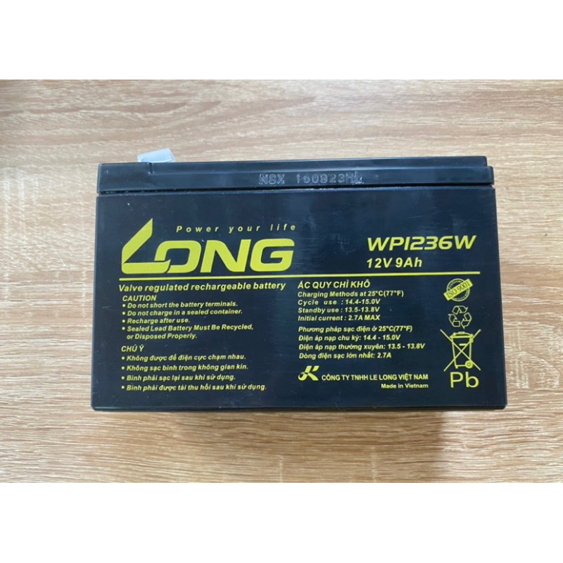 Ắc quy Globe 9Ah Combo 2 cái