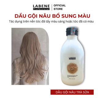 Dầu Gội Nâu Trà Sữa Labene Dành Cho Tóc Nhuộm Nâu, Bổ Sung Tăng Độ Sáng Tươi Mới Màu Nhuộm | LABENE OFFICIAL