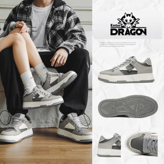 Giày thể thao sneaker nam nữ Enter Dragon De Monaco Gray 2025 ( Đi tăng lên 1 size so với size giày thông thường )