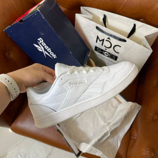 [CHÍNH HÃNG] - GIÀY REEBOK - ĐẾ BẰNG - FULL TRẮNG - (5430)