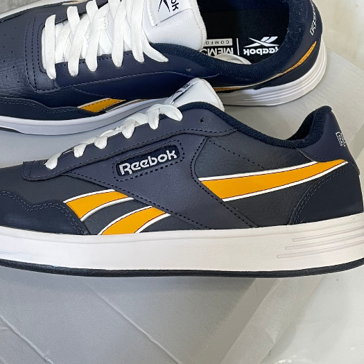 [CHÍNH HÃNG] - GIÀY REEBOK - ĐẾ BẰNG - NAVY- VÀNG - (5427)