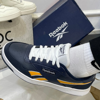 [CHÍNH HÃNG] - GIÀY REEBOK - ĐẾ BẰNG - NAVY- VÀNG - (5427)