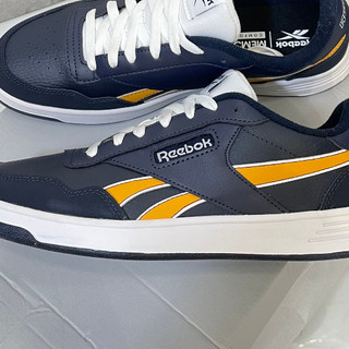 [CHÍNH HÃNG] - GIÀY REEBOK - ĐẾ BẰNG - NAVY- VÀNG - (5427)