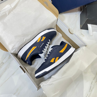 [CHÍNH HÃNG] - GIÀY REEBOK - ĐẾ BẰNG - NAVY- VÀNG - (5427)
