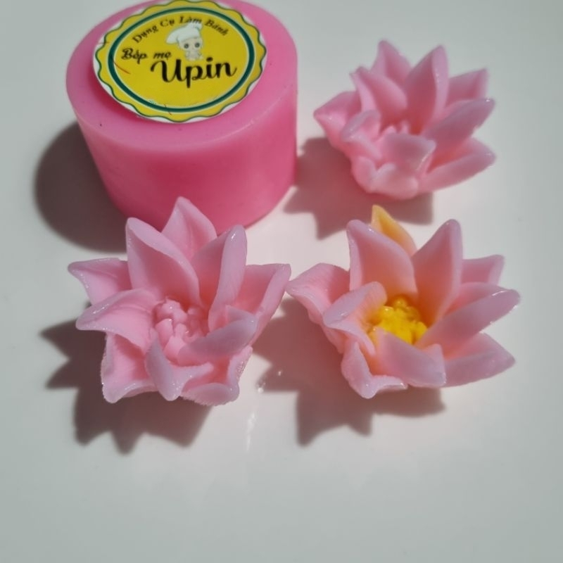 Khuôn silicon hoa lily hoa lili mã C4